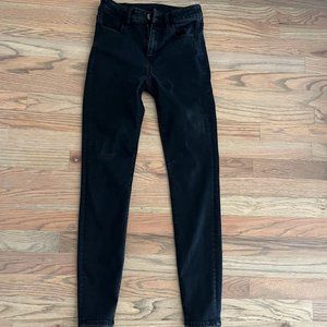 American Eagle Black High Waist Skinny Jeans - 4
